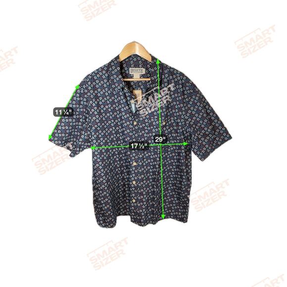 NEW Duluth Trading Co. Mens BBQ Short Sleeve Shirt America Relaxed Button Up XL - Picture 9 of 9